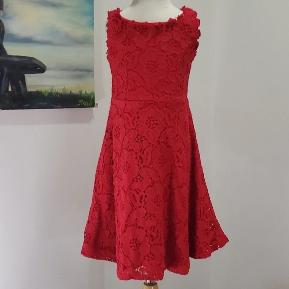 french connection viven lace dress French Connection Black Lace Dress – OWNI